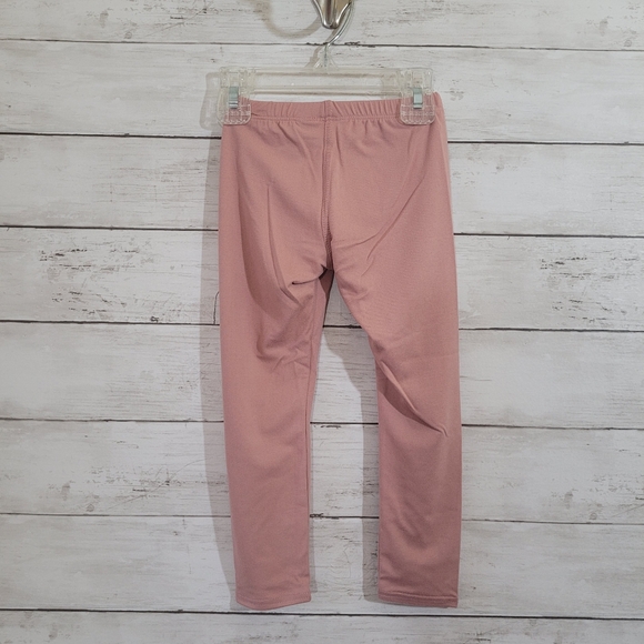 BNWT DOT DOT SMILE Baby Girl Solid Pink Buttery Soft Leggings Size 2T - Picture 3 of 8